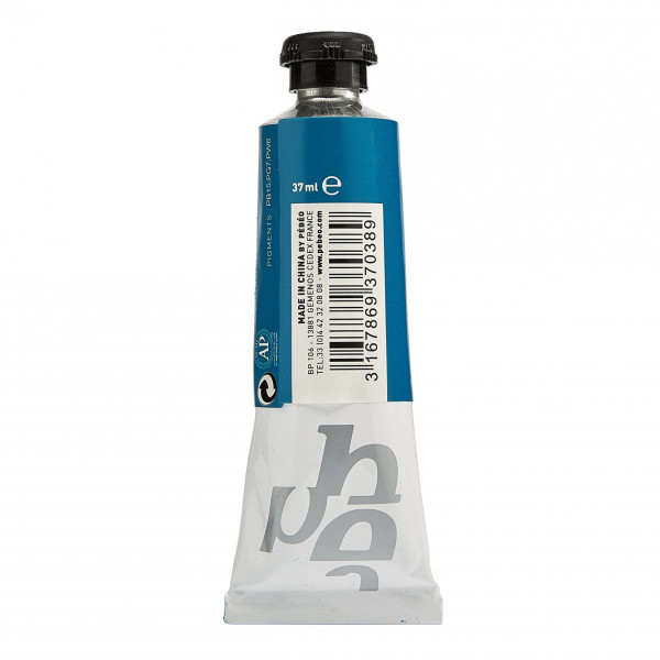 Tube de peinture à l'huile - Fine - Turquoise vif - 38 - 37ml - Pébéo Studio XL