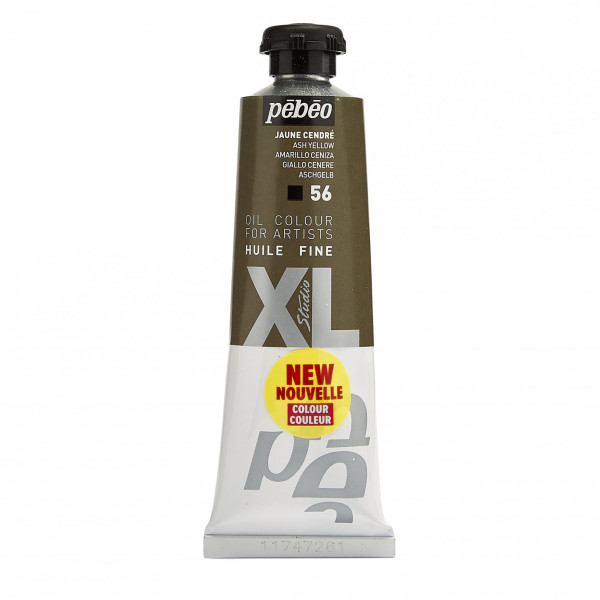 photo-Tube de peinture à l'huile - Fine - Jaune cendré - 56 - 37ml - Pébéo Studio XL