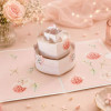 photo-Carte 3D pop-up - Mariage - Vœux - Just married - 12x17cm - Avec enveloppe