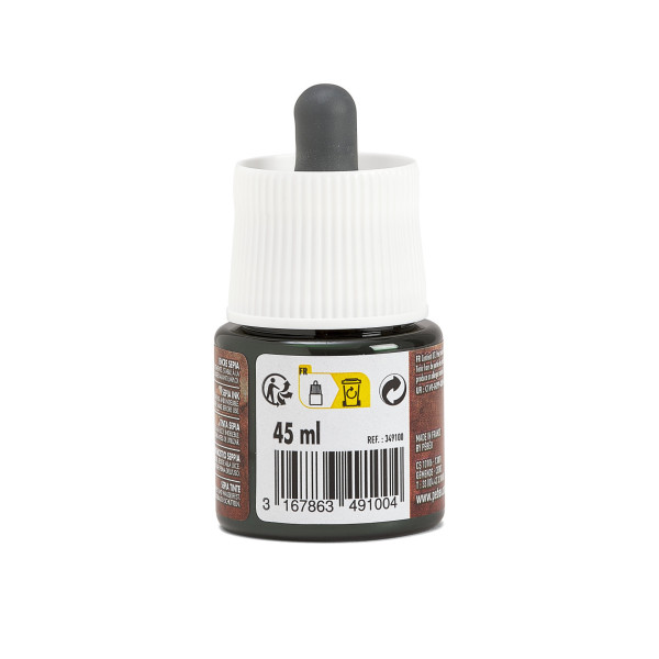 Encre acrylique - Sépia - Dessin, lavis, calligraphie - Pébéo - 45ml