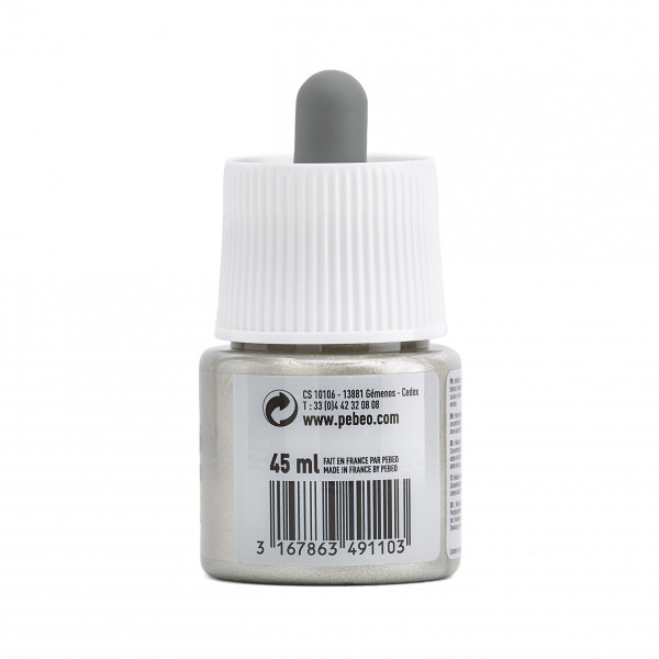 Médium - Effet nacré - Pour peinture acrylique et aquarelle - Pébéo - 45ml