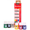 Peinture à effet marbré - Pébéo - Marbling - Coffret 6 couleurs - Pots 20ml