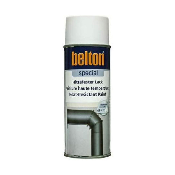 Bombe de peinture Belton haute température blanc 400ml | Artmania