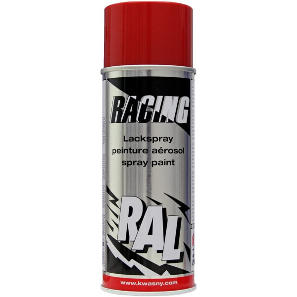 12 bombes de peinture carrosserie voiture Racing RAL3002 carmin 400ml