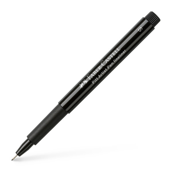 photo-Feutre - Noir - Pointe fine - 0,3 mm - S - Pitt Artiste - Faber-Castell