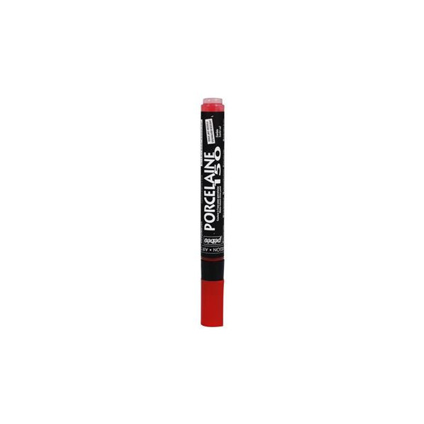 photo-Feutre pour porcelaine - Pébéo - Porcelaine 150 - Pointe normale 1,2mm - Rouge