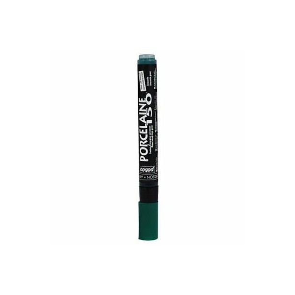 photo-Feutre pour porcelaine - Pébéo - Porcelaine 150 - Pointe normale 1,2mm - Vert foncé