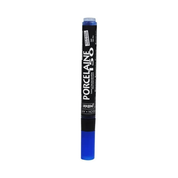 photo-Feutre pour porcelaine - Pébéo - Porcelaine 150 - Pointe normale 1,2mm - Bleu Lapis