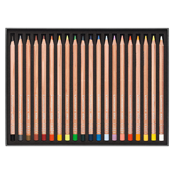 Boite de 20 crayons de couleur Luminance 6901 Caran d'Ache