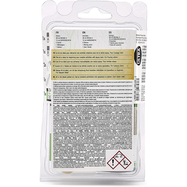 Kit découverte résine de glaçage - Gédéo - Pébéo - Biosourcée - Glaçage - 45 ml