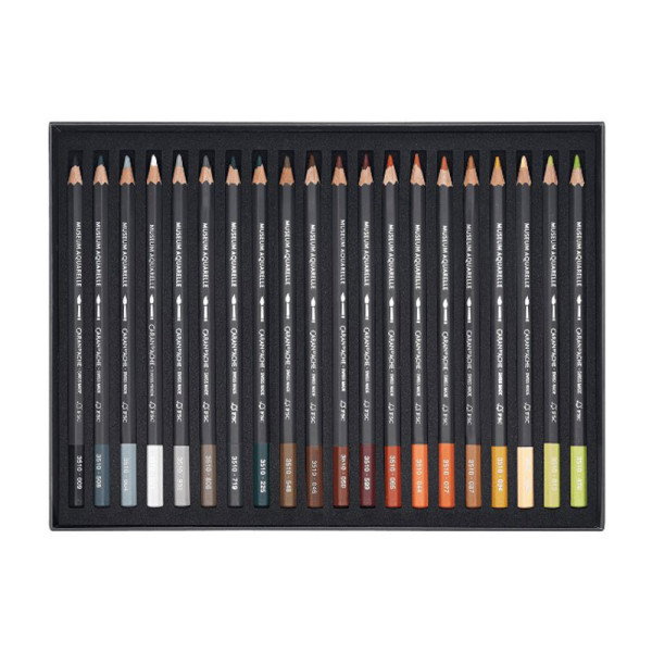 Boite de 40 crayons de couleur Museum Aquarelle Caran d'Ache