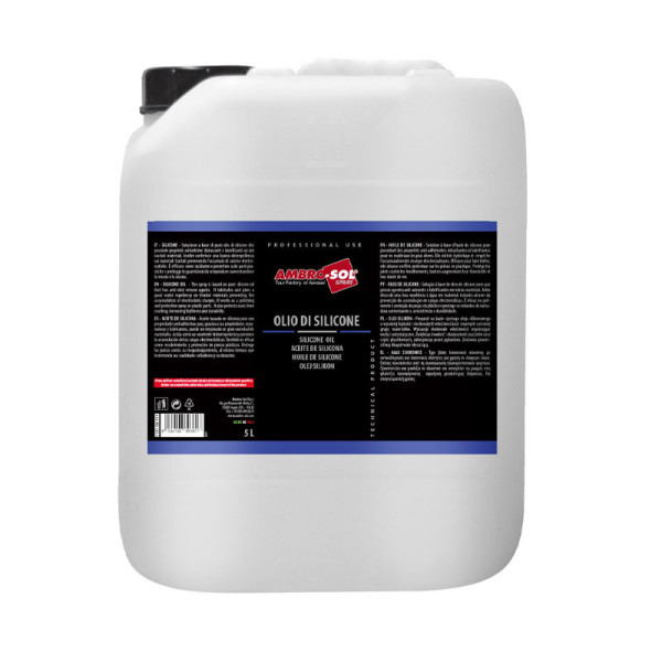 Huile de silicone 5L - Ambro-Sol | Artmania