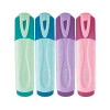 Etui de 4 surligneurs Glitter Pastel - Fluo Pep's Maped