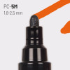 Marqueur Posca PC-5M bronze | pointe moyenne conique