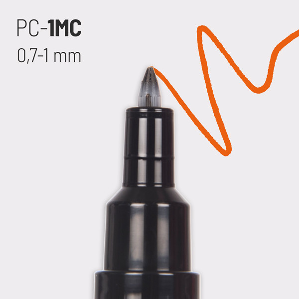 Marqueur Posca PC-1MC vert clair | pointe extra-fine conique