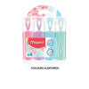 Etui de 4 surligneurs Classic Pastel - Fluo Pep's Maped | Artmania