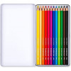 12 crayons de couleur aquarellables - Etui en métal - Design Journey - Staedtler