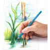 12 crayons de couleur aquarellables - Etui en métal - Design Journey - Staedtler