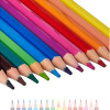 photo-12 crayons de couleur - Corps de forme hexagonal - Assortiment - Staedtler