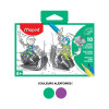 Etui de 10 cartes postales à colorier 10x15cm - Maped | Artmania