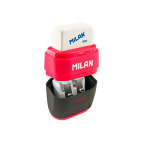 Boîtier taille-crayons et gomme Touch - Milan compact