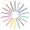 18 crayons de couleur - BIC - Evolution - Couleurs assortis