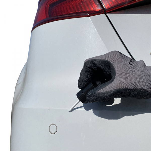 Stylo de retouche pour carrosserie - Peugeot - 1000 Noir - Auto K