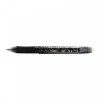 12 stylos encre gel effaçable R-Pen noir pointe moyenne 0.7mm