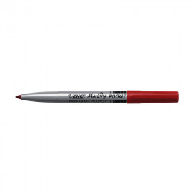 photo-Marqueur Permanent - Marking Pocket - Rouge - Bic