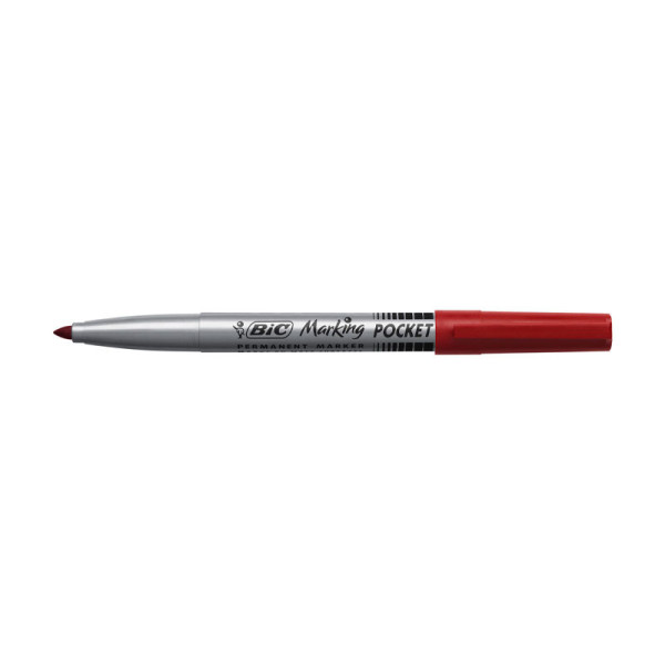 photo-Marqueur Permanent - Marking Pocket - Rouge - Bic