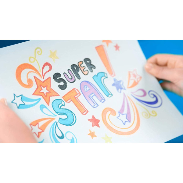 8 feutres de coloriage - Encre à paillettes - Assortiment - Color'Peps Glitter - Maped