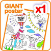 Mallette de coloriage - Feutres - Crayons de cire - Pour enfant - Color'Peps - Maped