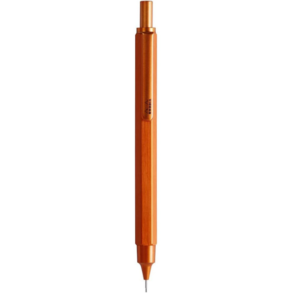 photo-Porte-mines - Orange - Rétractable - Mine 0,5mm - Rhodia - Collection scRipt