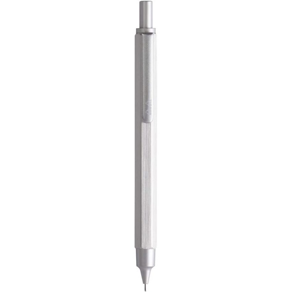 photo-Porte-mines - Argent - Rétractable - Mine 0,5mm - Rhodia - Collection scRipt