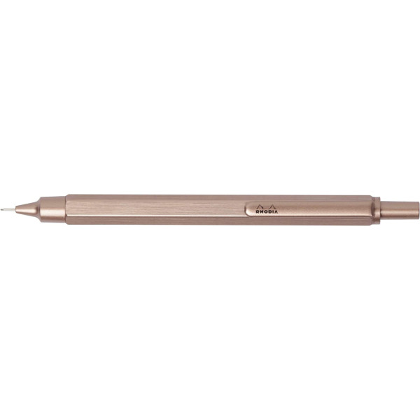 Porte-mines - Bois de rose - Rétractable - Mine 0,5mm - Rhodia - Collection scRipt