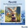 Peinture par numéro - Modèle Lapin - 20x20cm - Toile tendue + pinceaux + peinture - Débutant - Figured'Art