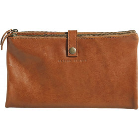 photo-Trousse - Marron - Plate - Cuir véritable - Flying Spirit - Clairefontaine