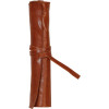 photo-Trousse - Marron - Ronde - En rouleau - Cuir véritable - Flying Spirit - Clairefontaine