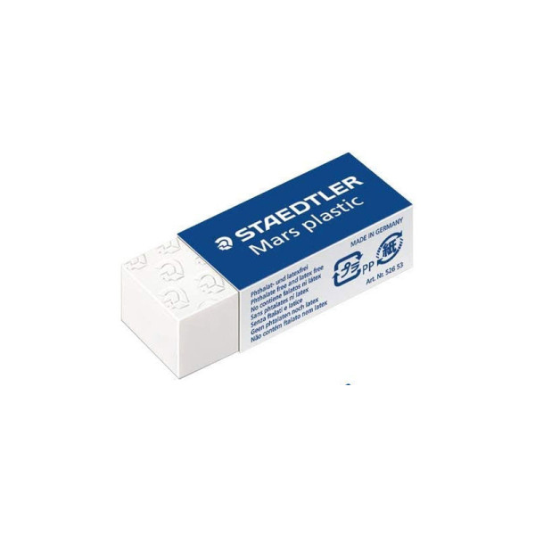 photo-Gomme - Blanche - Plastique - Mars Plastic - Staedtler