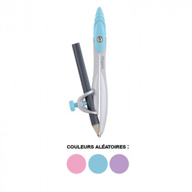 Compas Study Pastel Avec Porte Crayon - Maped