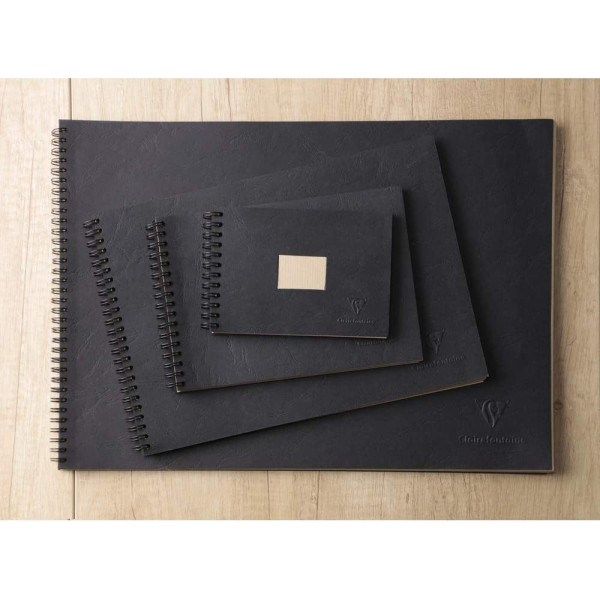 Carnet - Album - A3 29,7 x 42 cm - Avec spirales - Papier kraft - Clairefontaine