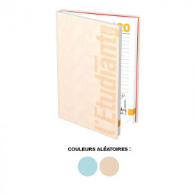 Agenda Scolaire Journalier L'Étudiant 2022/2023 - L'Original - 15 X 21 Cm - Pastel