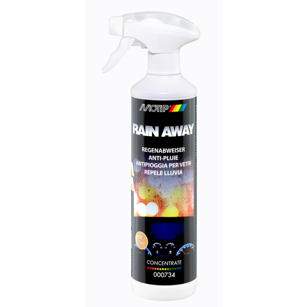 photo-Spray anti-pluie - Pare-brise rétroviseurs de voiture - Motip - 500ml