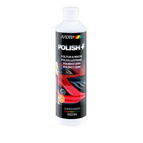 photo-Polish pour carrosserie - Voiture - Lustre et cire - Motip - 500ml