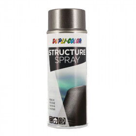 photo-Bombe de peinture - Gris métallisé - Effet de structure granuleux - Dupli-Color - 400 ml