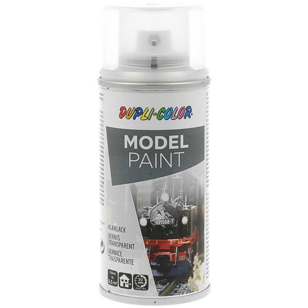 photo-Bombe de vernis - Incolore - Polyuréthane - Model Paint - Dupli-Color - 150ml