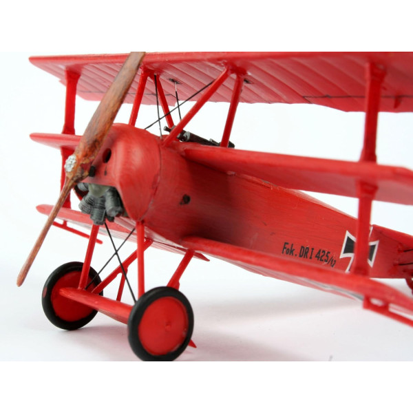 Maquette - Avion - Fokker DR.1 Triplane - Echelle 1:72 - 37 pièces - 8,1cm - Niveau 4 - Revell