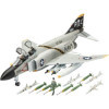Maquette - F-4J Phantom II - Avion de guerre - Echelle 1:72 - Niveau 3 - Revell