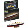 Maquette - Bateau - Le Titanic - 1:1200 - 40 pièces - 22,3cm - Niveau 3 - Revell