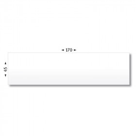 Boîte de 1000 étiquettes 170x45mm pour affranchissement | Apli 13569